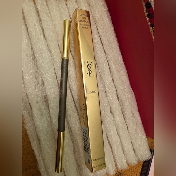 YSL Brow Shaping Powdery Pencil - 04 BROWN. BNIB - Picture 3 of 4